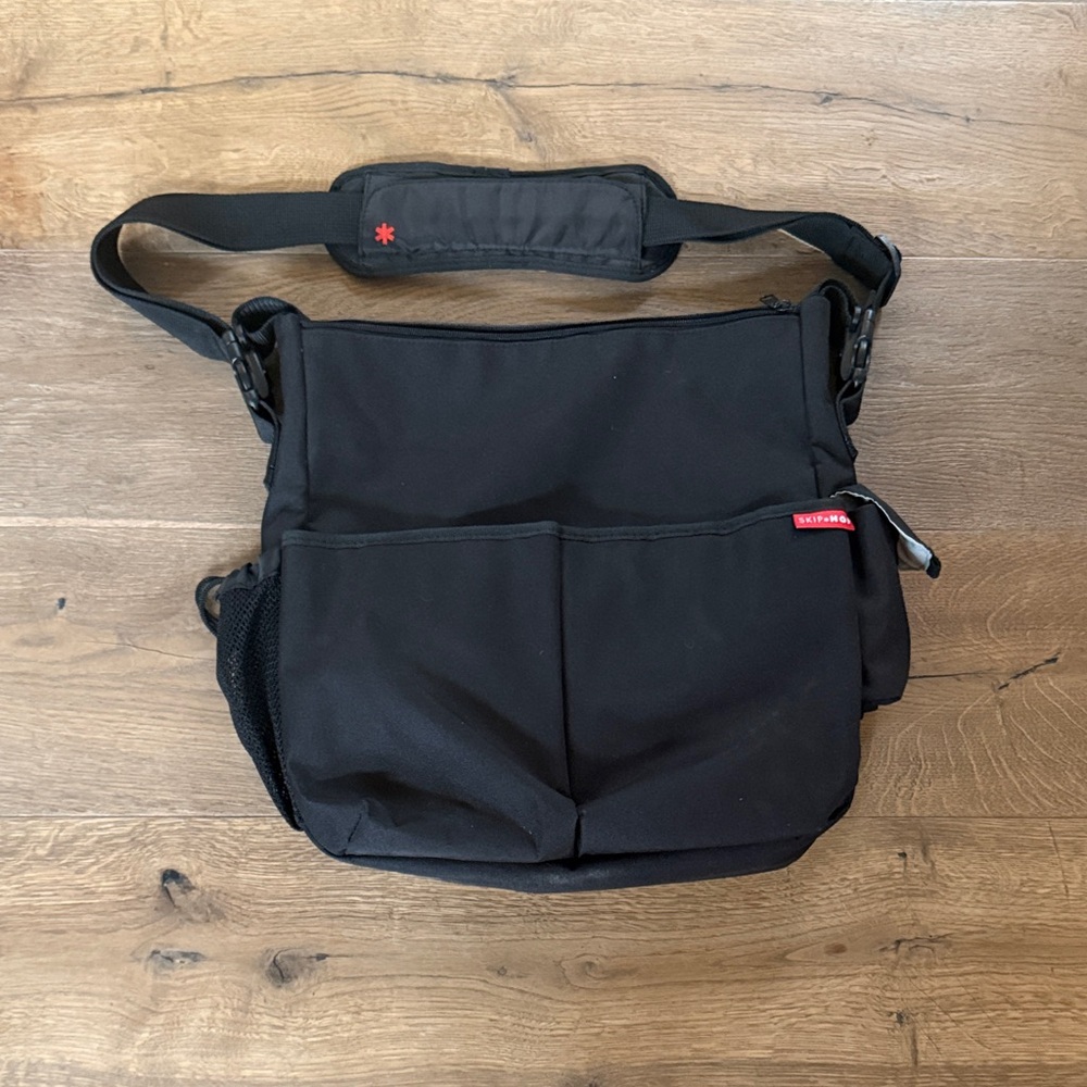 Black Skip Hop Diaper Bag